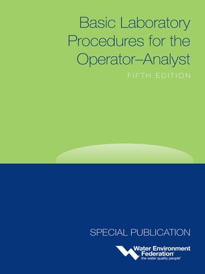 cover image of Basic Laboratory Procedures for the Operator-Analyst